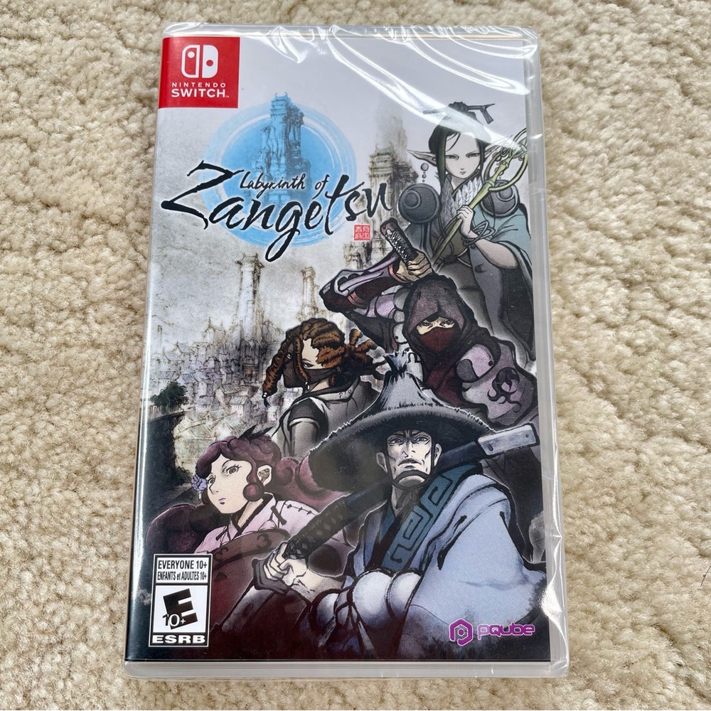 Labyrinth Of Zangetsu Nintendo Switch OPEN BOX NEW COMPLETE CIB
